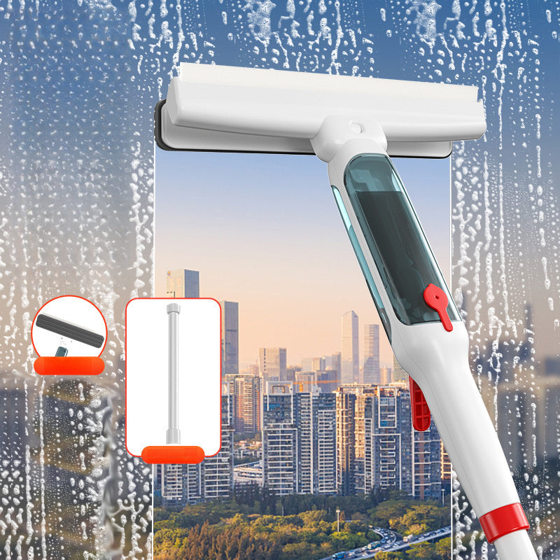 Ikki tomonlama cho'ziladigan shisha tozalagich - Yotoqxona, hammom, oshxona va yashash xonasi uchun baland derazalarni tozalashda foydalanish uchun qulay vosita