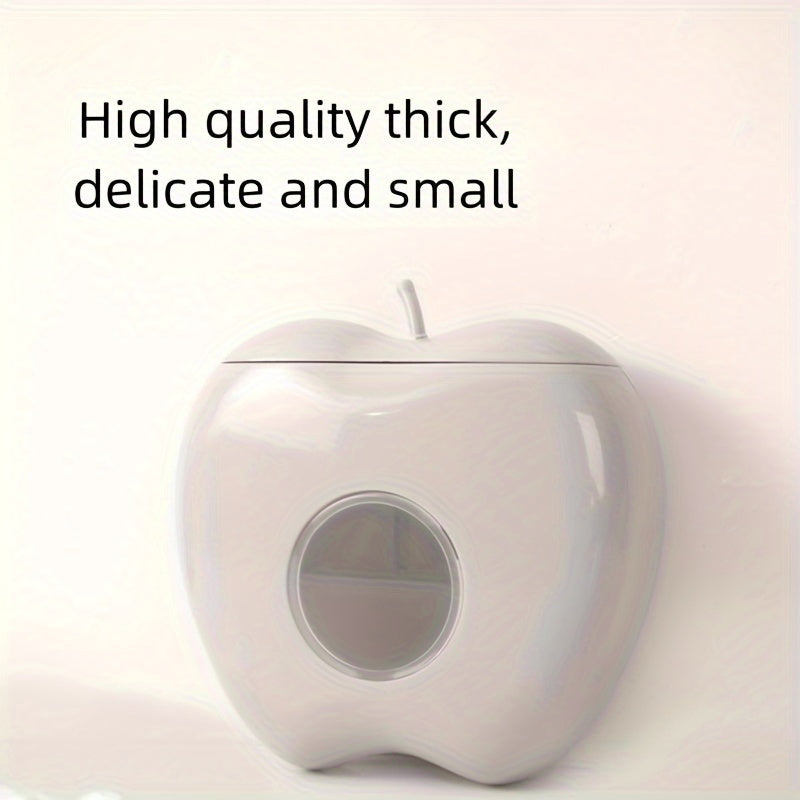Kitchen Cling Film Dispenser with Cutter and Apple Shape for Foil and Wax Paper