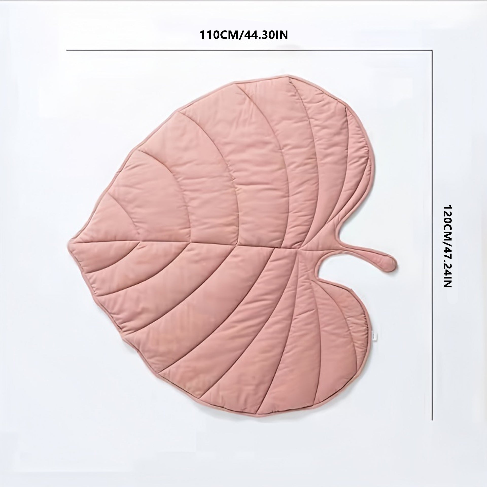 Cojín hoja nórdica para decoración interior, manta para niños, alfombra para trepar, almohada decorativa