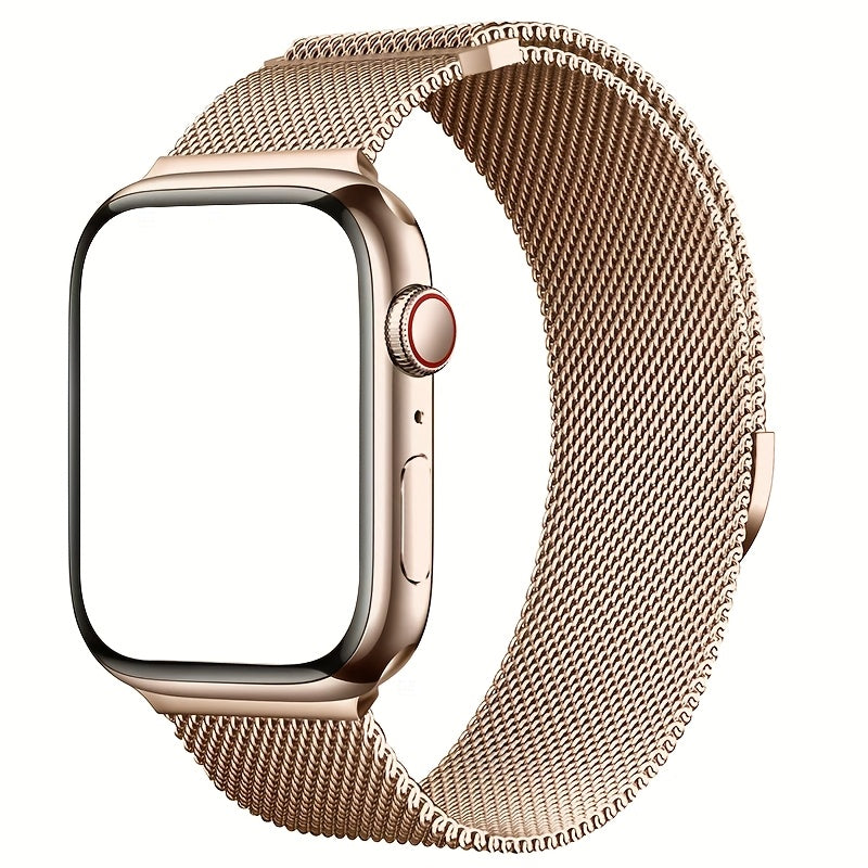 Stainless Steel Watch Band for Apple Watch Men Women Compatible with Series 1 to SE