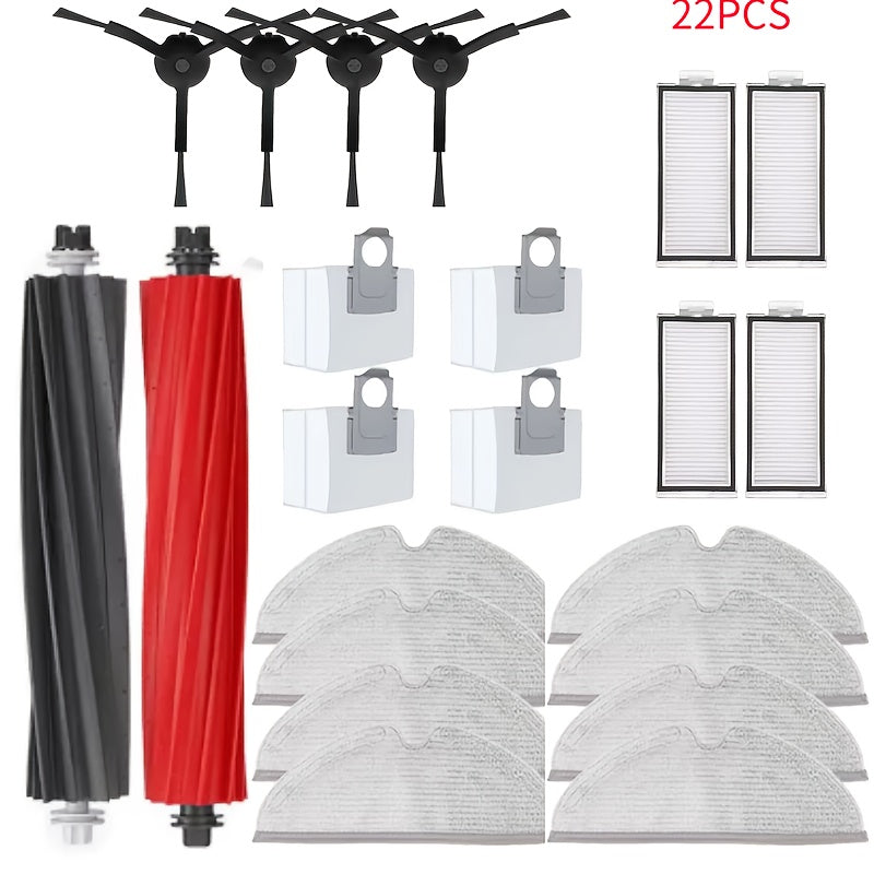 Roborock Replacement Parts Side Brush HEPA Filter Mop Dust Bag for Roborock Q8 Max Plus