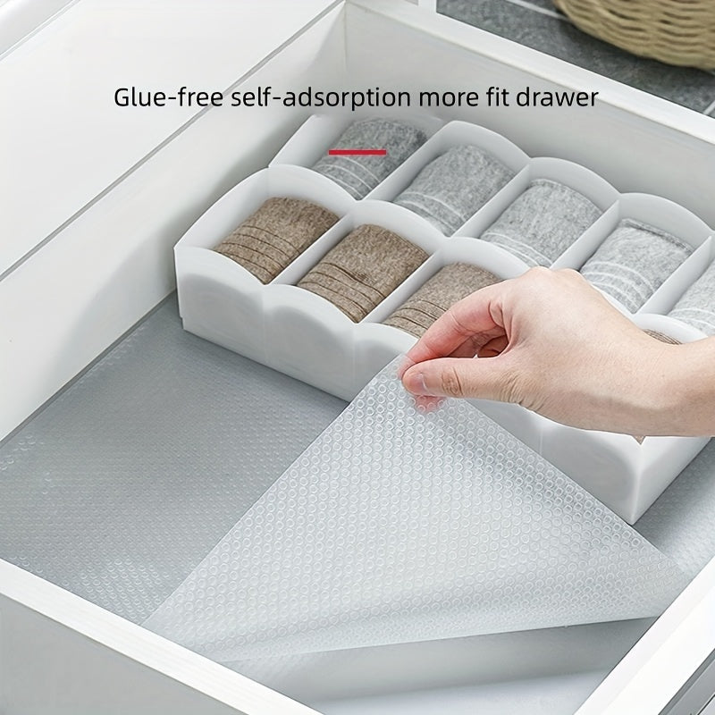 Waterproof EVA Cabinet Drawer Mat Easy to Clean Cut-to-Fit Kitchen Protection Oil Stain Resistant Durable