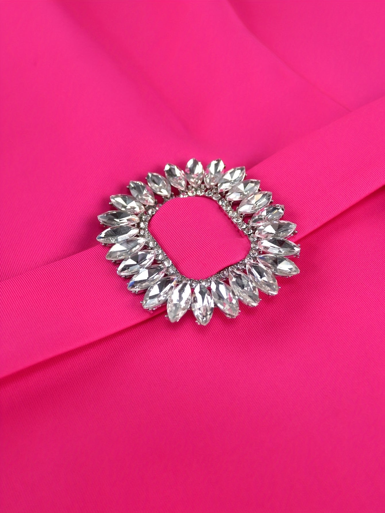 Women's Knit V-Neck Bodycon Midi Dress with Ruffle Hem