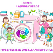 Besh-in-One kir yuvish geli 30 dona uzoq davom etadigan aromatizator deodorant yumshatgich