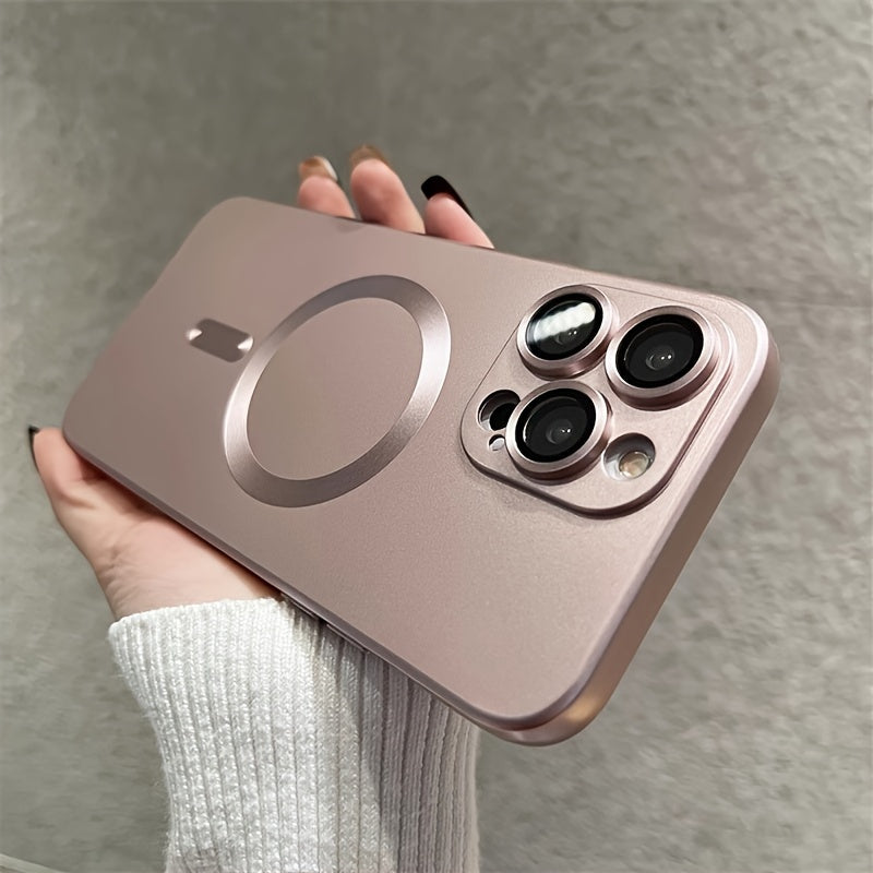 Luxury Matte Soft Phone Case for iPhone 11-15 with Camera Protection and Shockproof TPU