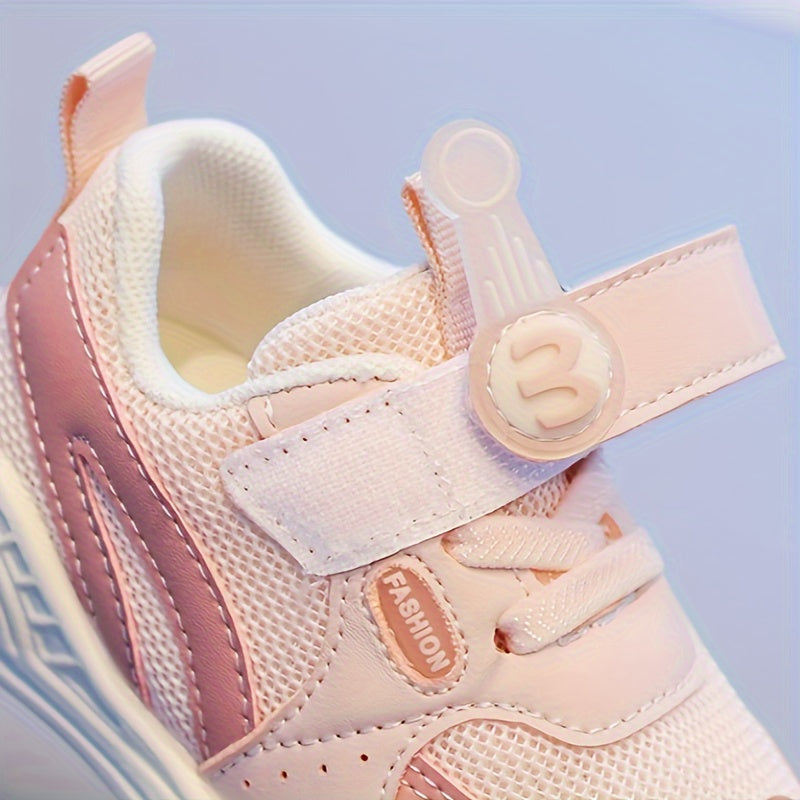 Baby Toddler Sneakers with Non-Slip Rubber Sole and Hook-and-Loop Closure