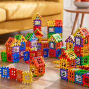 Large Creative Square Building Blocks for Kids 3+ Educational DIY Toy Set