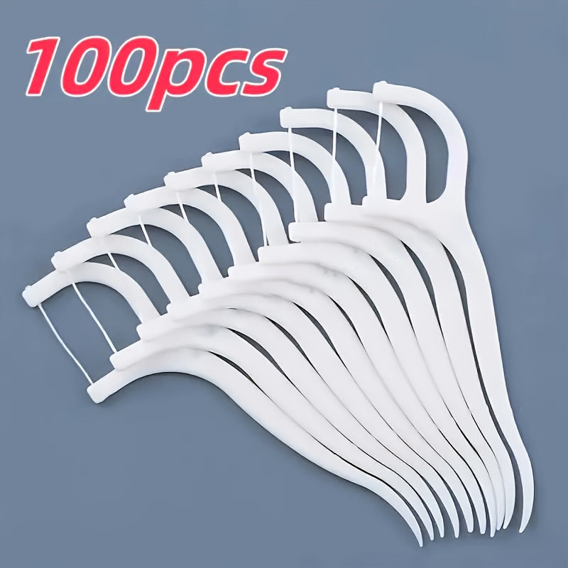 Dental Floss Sticks Ultra-Thin 200pcs Deep Cleaning Suitable for Braces