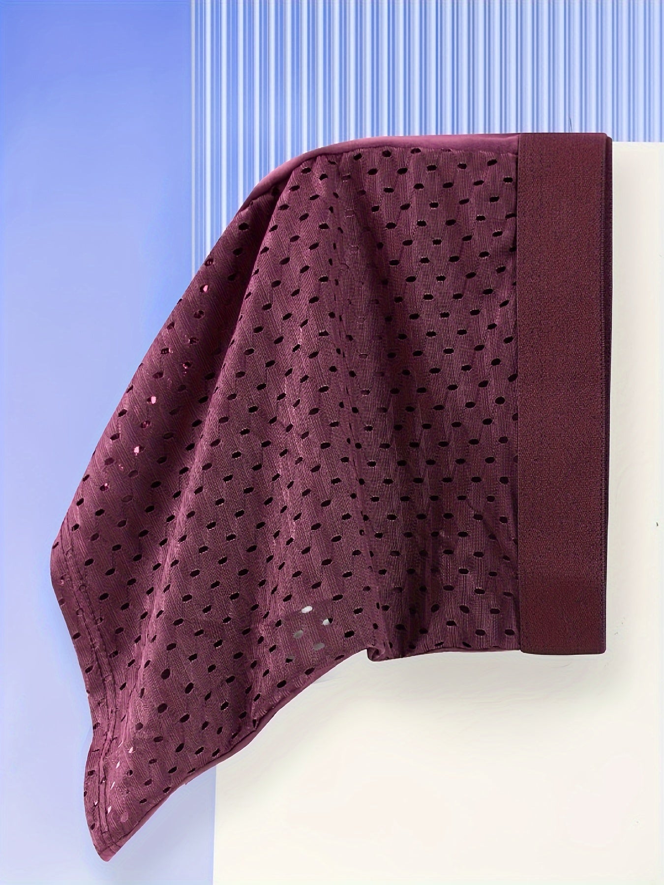 Men's Mesh Boxer Briefs Assorted 10 Pack Navy Dark Blue Charcoal Burgundy Elastic Waist