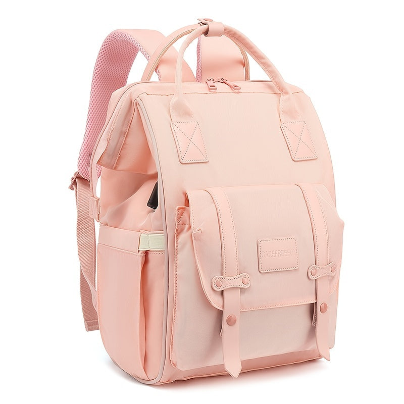 Mommy Backpack Diaper Bag with Spacious Storage and Stylish Design for Mothers