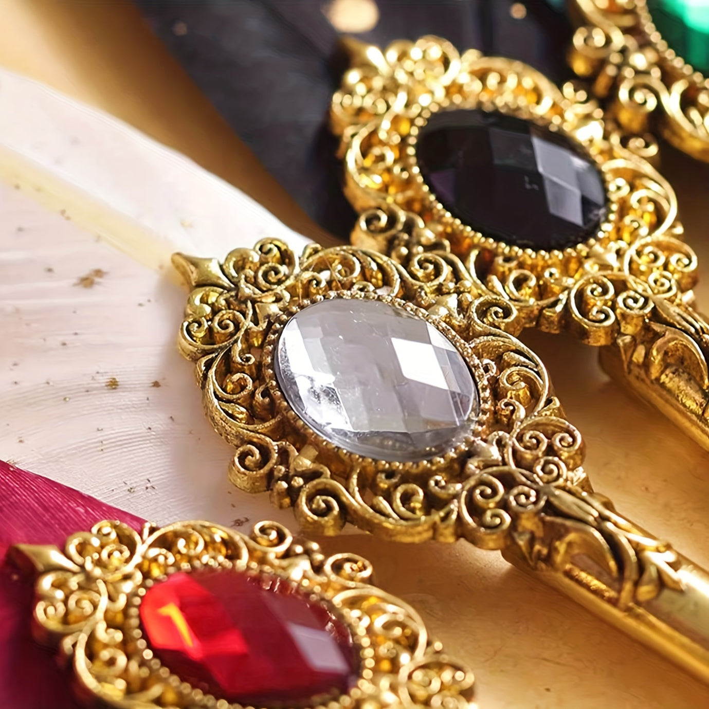 Антикварный набор для письма с восковым печатем, перьевая ручка, каллиграфическая чернильная ручка, механическая шестерня, перьевая ручка для окунания