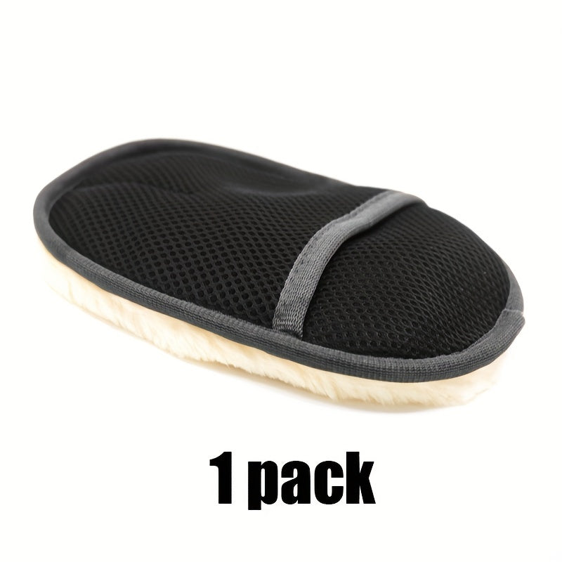 Unisex Coral Fleece Gloves Car Cleaning Polishing Rag for Vehicle Washing