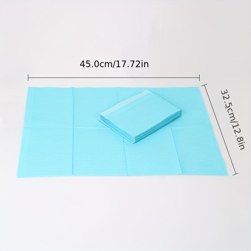 Paquete de 125 paños desechables para tatuajes y limpieza dental, tapetes impermeables para mesas de tatuaje y perforaciones