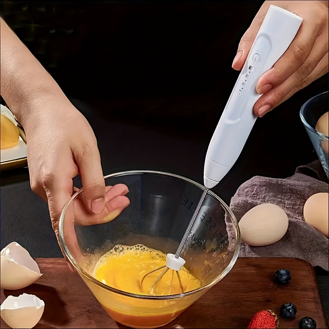 Перезаряжаемый USB портативный пеногенератор для кофе, молочных коктейлей и других напитков