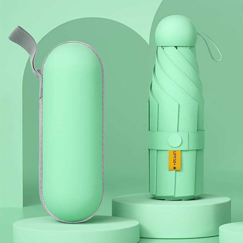 Mini UV Protection Compact Foldable Mini Umbrella for All Weather