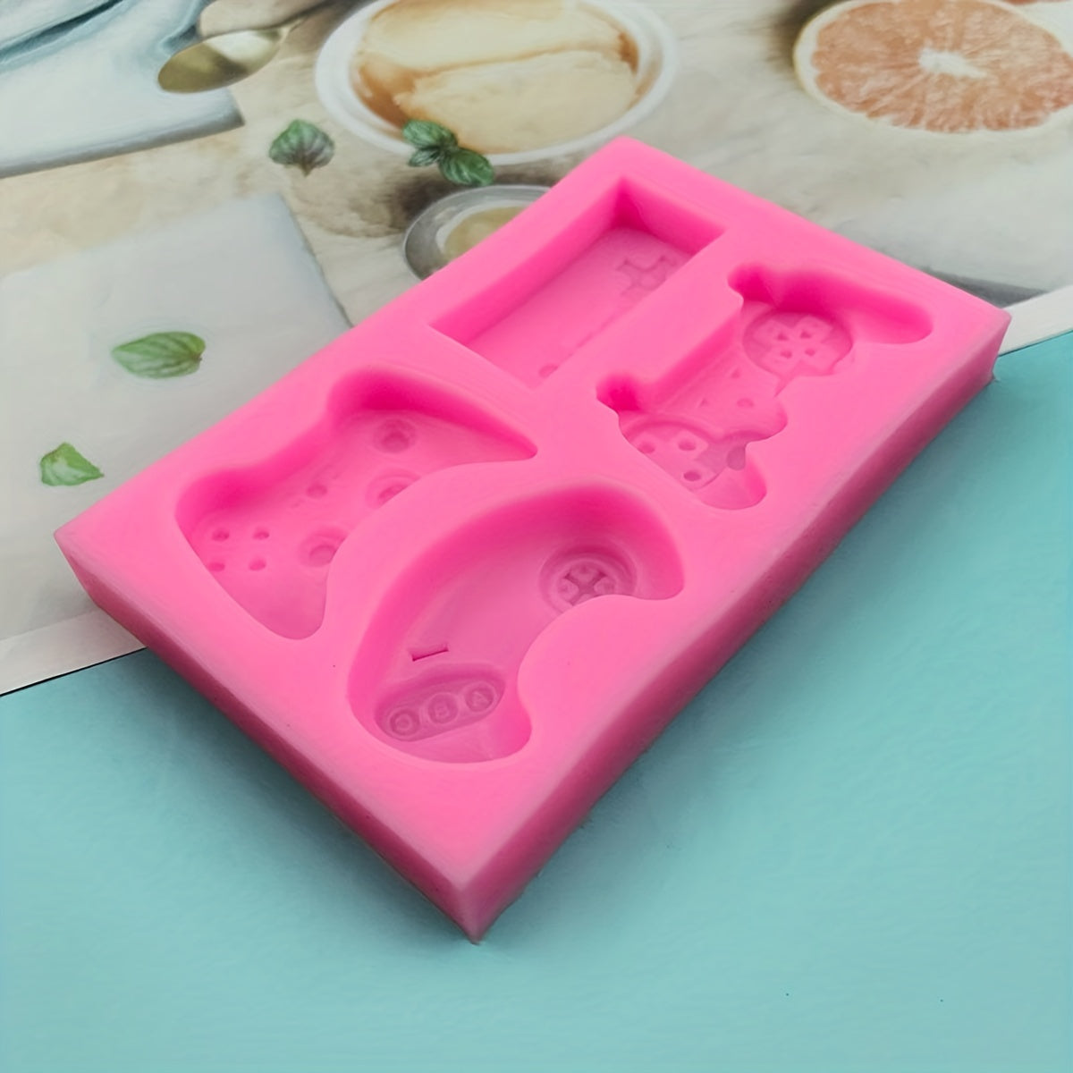 Silicone Mold for 3D Fondant Cake Decorating Chocolate Gummy Soap Clay