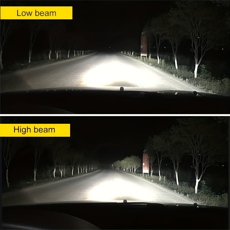 2 Pack H7 LED Headlight Bulbs White 6000K for Car Truck Motorcycle