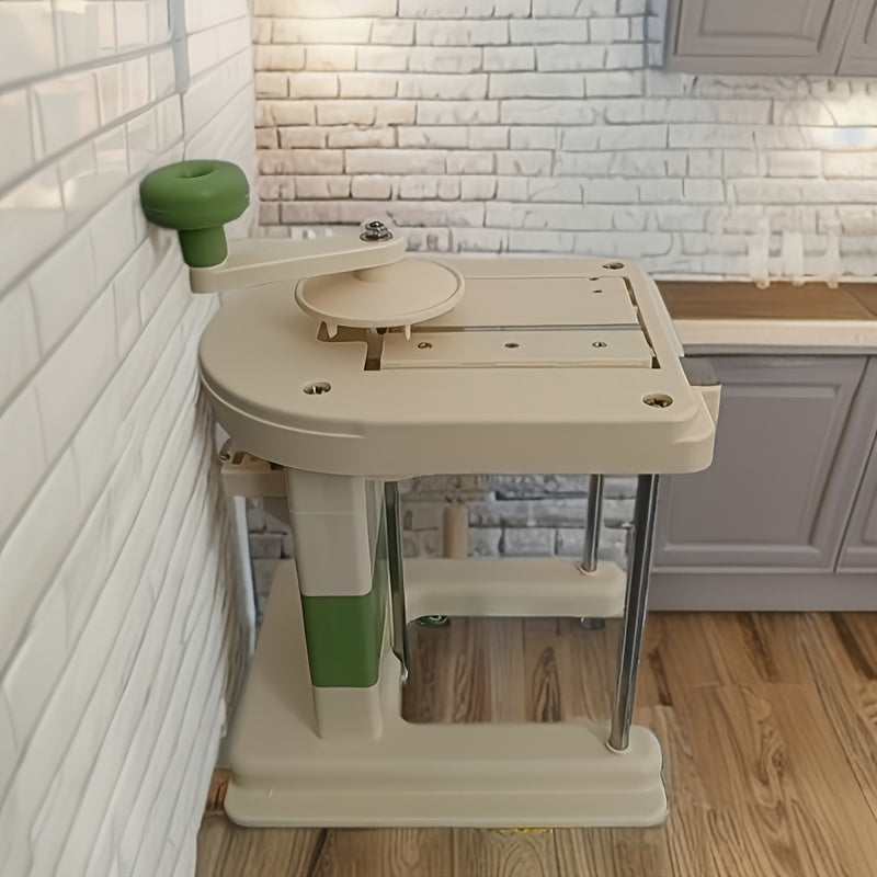 Multi-Functional Manual Vegetable and Fruit Slicer with Adjustable Thickness and Non-Slip Handle