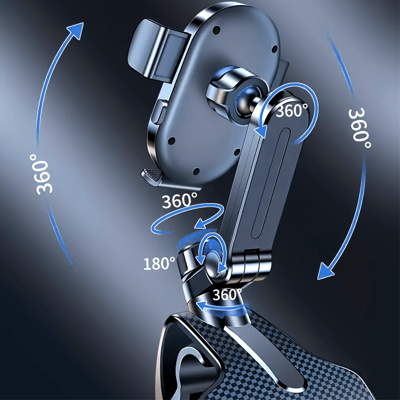 Soporte universal para teléfono de coche ABS ajustable para tablero antideslizante en forma de óvalo