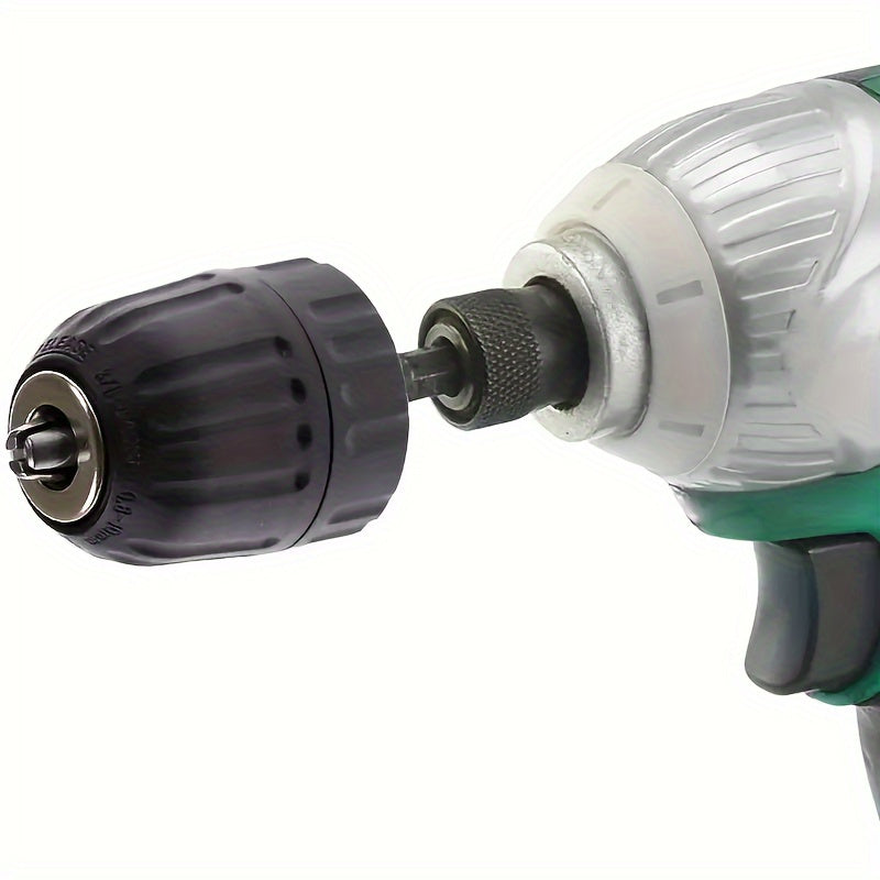 Keyless Drill Chuck Adapter Carbon Steel 0.8-10mm Clamping Quick Change