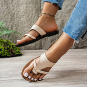 Women's Slip-On Flat Sandals Comfortable Durable Polyurethane