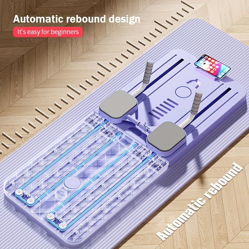 8-в-1 ABS слайд-доска для пилатеса для тренировки корпуса, домашний спортзал, портативная складная