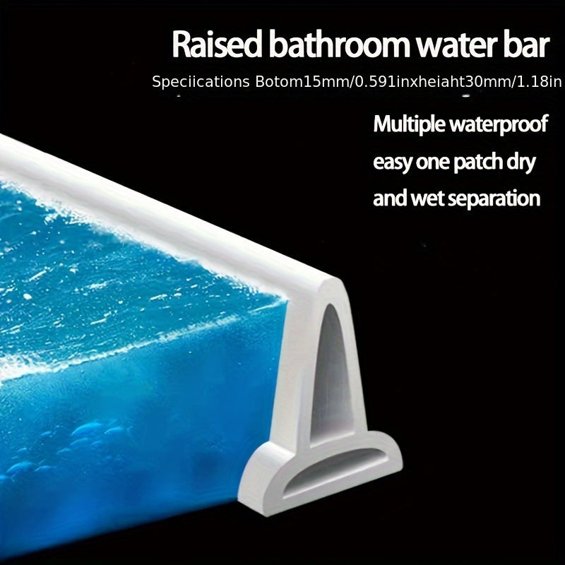 Silicone Bathtub Shower Stopper Prevents Splashing and Flooding Bathroom Accessory