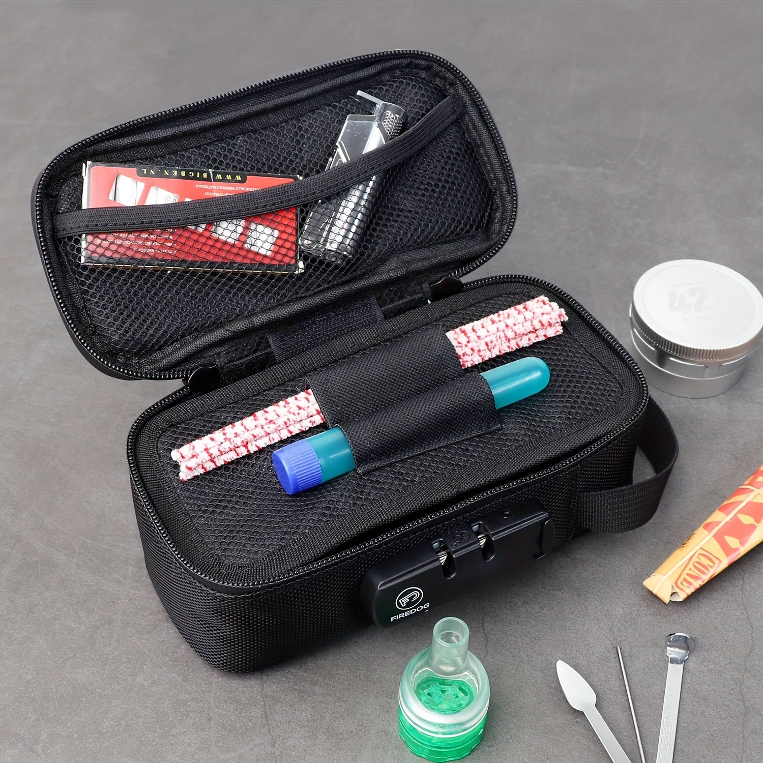 Smell Proof Bag with Lock Odor Proof Case Jar Bottle Storage