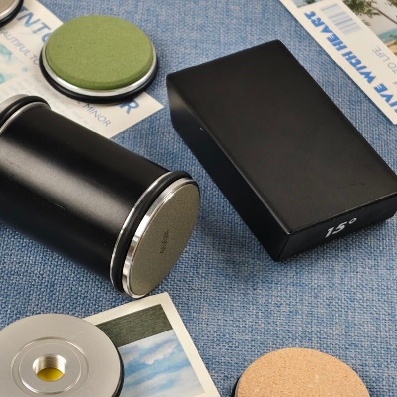 2025 2 Herramienta de afilado de ángulo, afilador de varias piezas para uso en cocina exterior