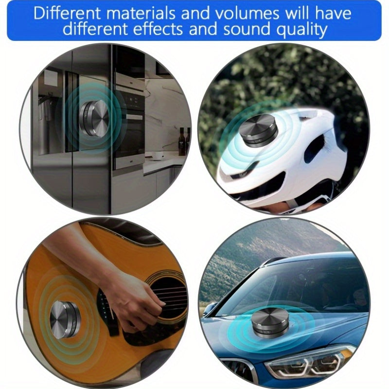 360° Wireless Surround Sound Speaker with Bass Boost Wall Mount Battery Powered