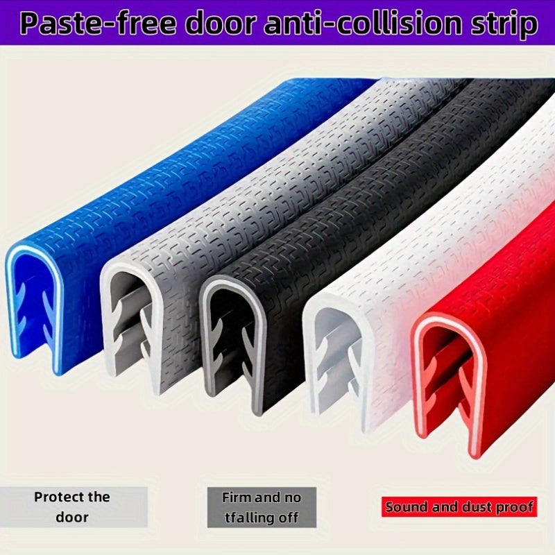 Avtomobil eshigi chetini himoya qiluvchi silikon ob-havo sharoitlariga chidamli shovqin kamaytiruvchi bo‘lakni yopishtiruvchi
