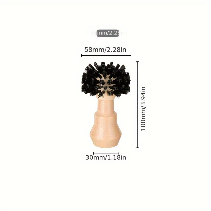 Espresso Machine Portafilter Cleaning Brush 51/58mm Barista Tool