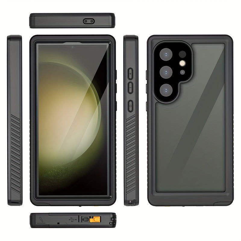 Outdoor Waterproof Phone Case for Swimming and Underwater Photography with Lanyard for Samsung Galaxy S24 Ultra