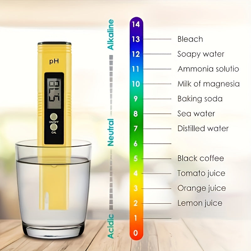 High Precision pH Meter for Water Testing Household Pool Aquarium 0.01 Accuracy