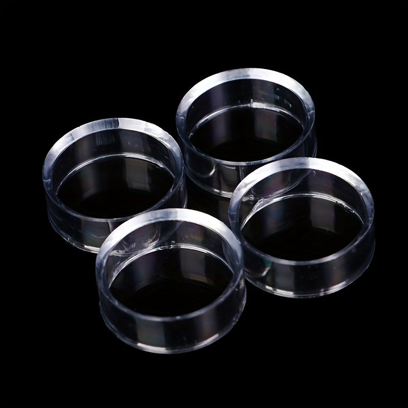 10 dona shaffof akrilik kristal shar ko'rsatkichlari uchun zargarlik buyumlari soatlar uy bezatish