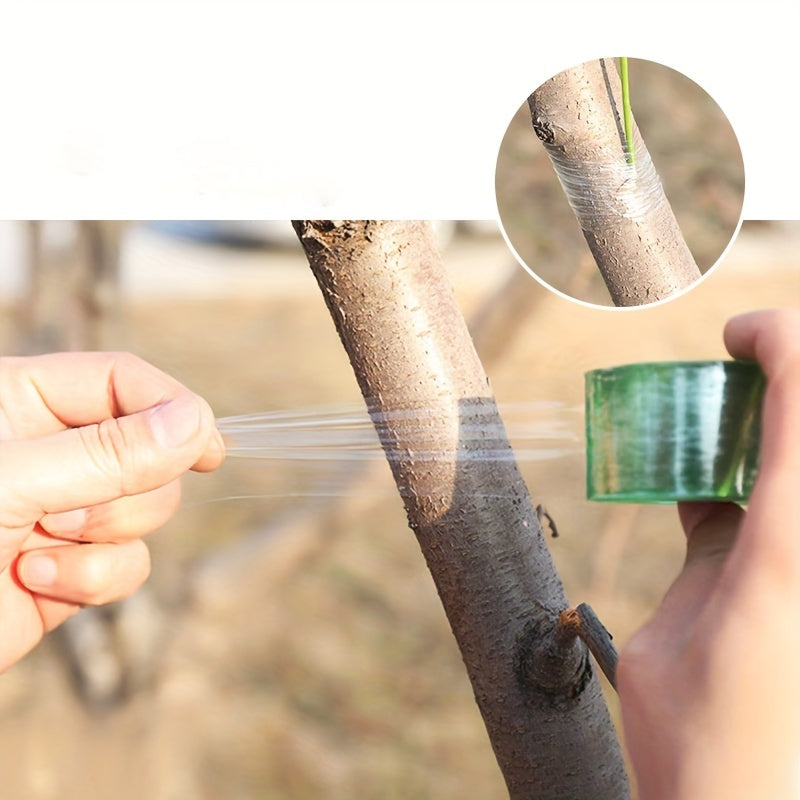 Self-Adhesive Grafting Tape 3cm Wide Durable Plastic for Fruit Tree Budding