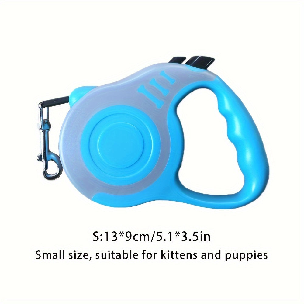 Automatic Retractable Dog Leash 10 Feet Nylon Minimalist Design