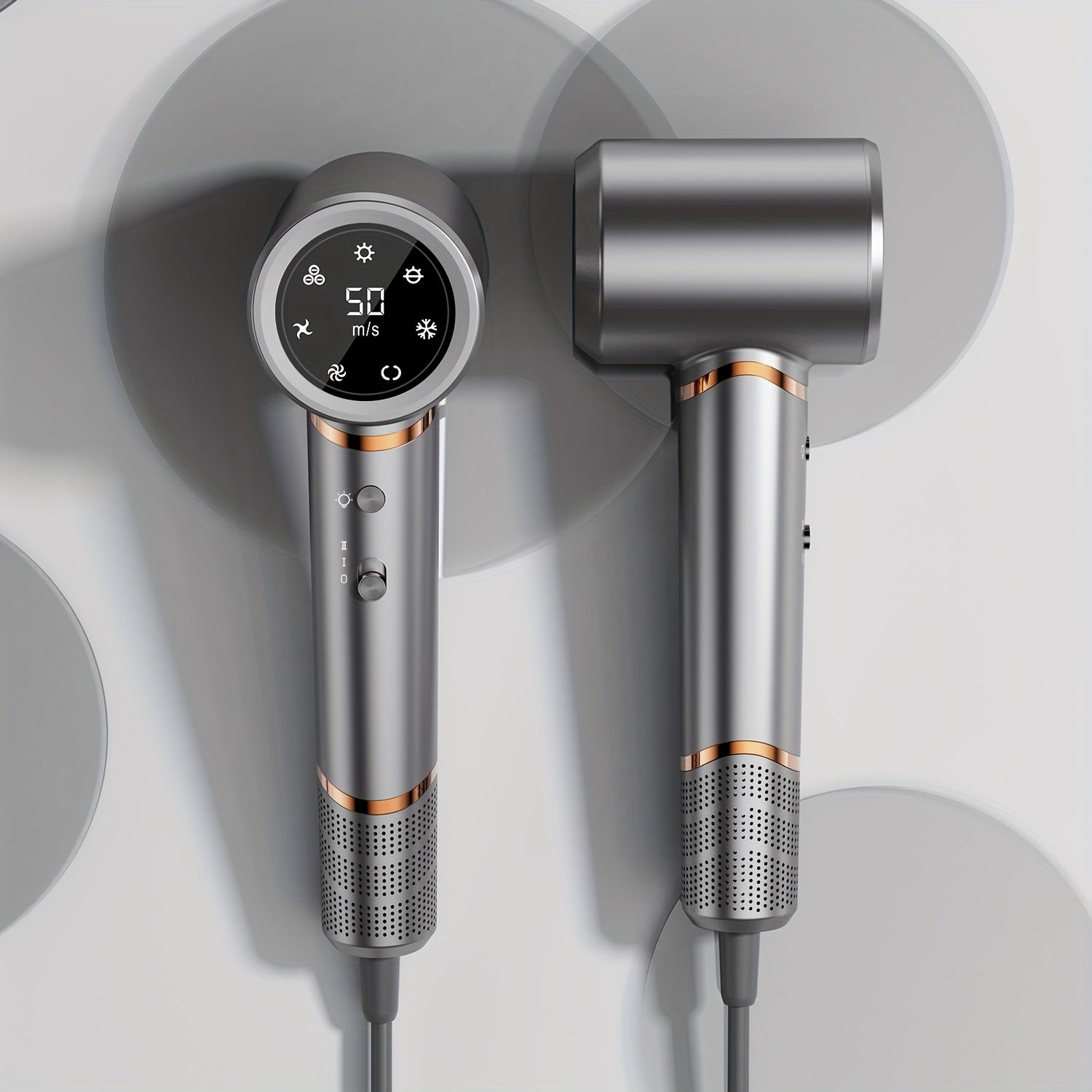 High-Speed Hair Dryer with Diffuser Quick Drying Negative Ion Aromatherapy Low Noise