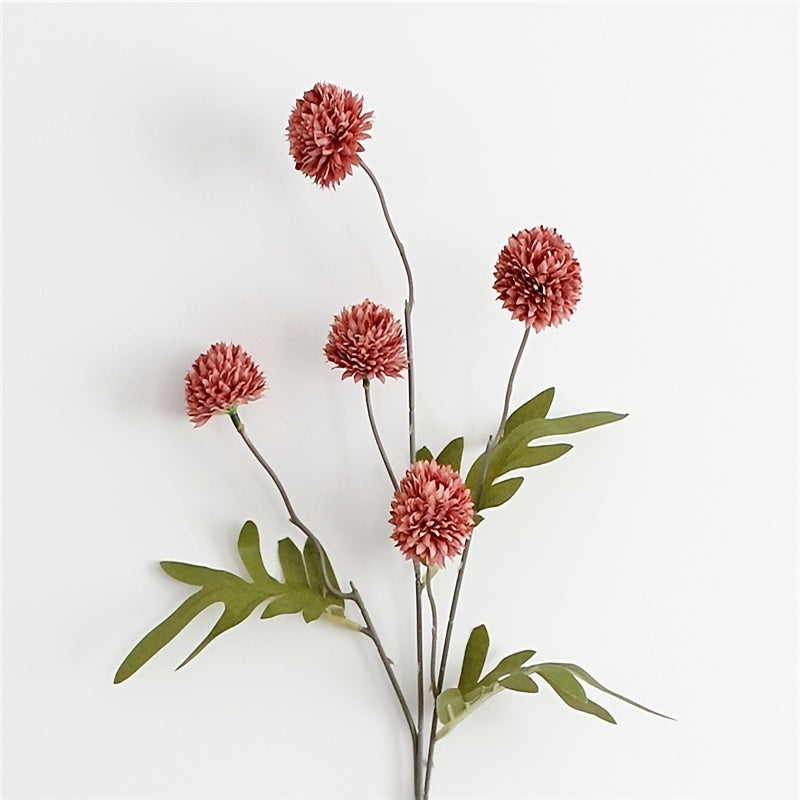 European-Style Artificial Dandelion Flower Decoration with Colorful Flowers
