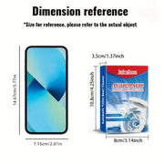 Effervescent Toilet Cleaning Tablets Odor Removal Stain Removal Plastic