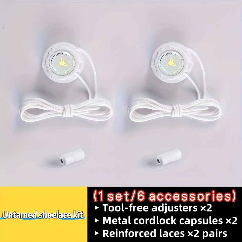 Unisex Shoe Accessories Rotate Fastener for Sports and Outdoor Shoes