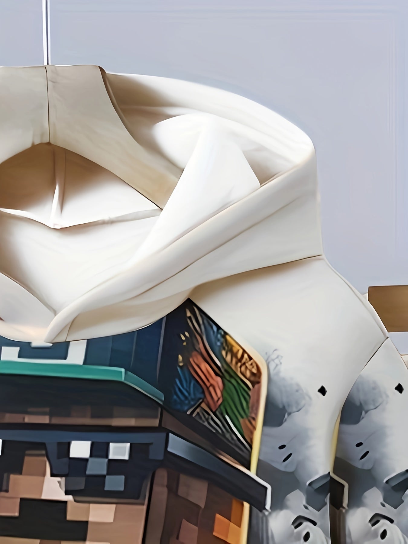 Boys' 2-Piece Hoodie and Pants Set with 3D Character Print for Spring and Fall