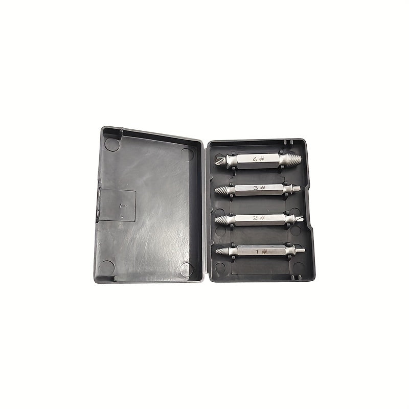 Yarim boshli qattiq boshli vintni chiqarish uchun to'plam, ikki boshli, sim va vintni chiqarish asbobi