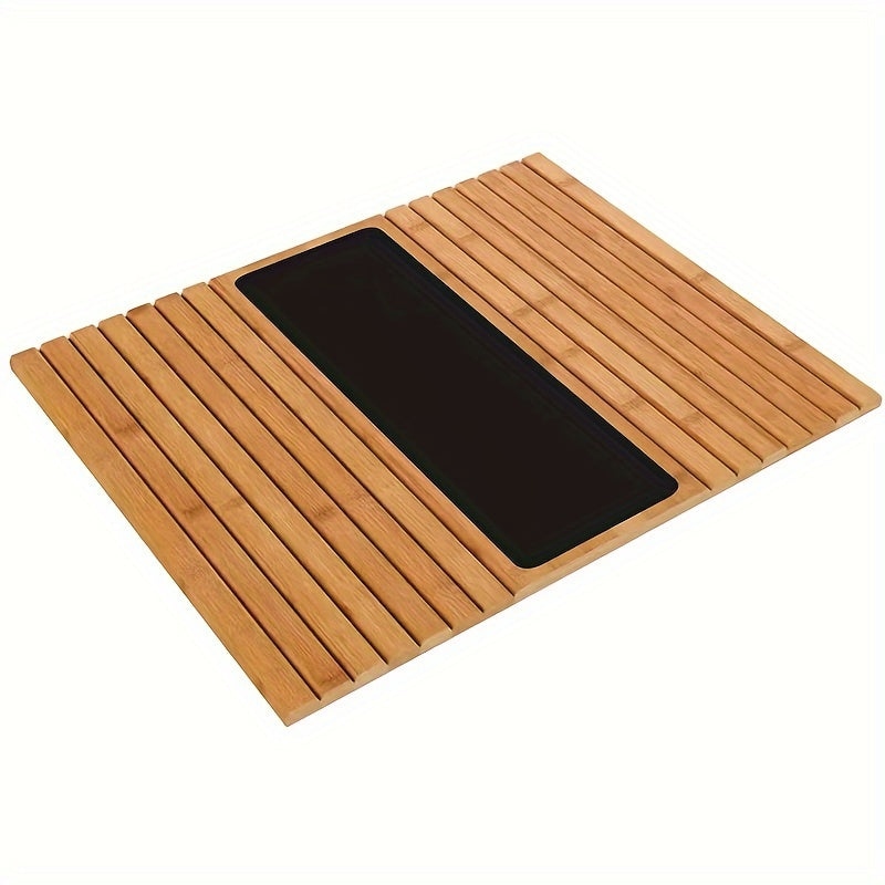 Wooden Sofa Arm Tray for Serving Coffee Snacks and Fruit in Living Room