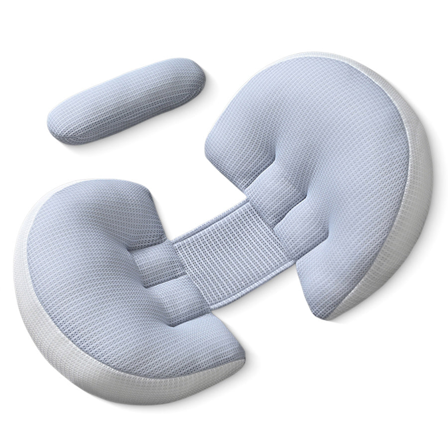 Set of 2 Ergonomic Maternity Pillows for Side Sleeping Full Body Support
