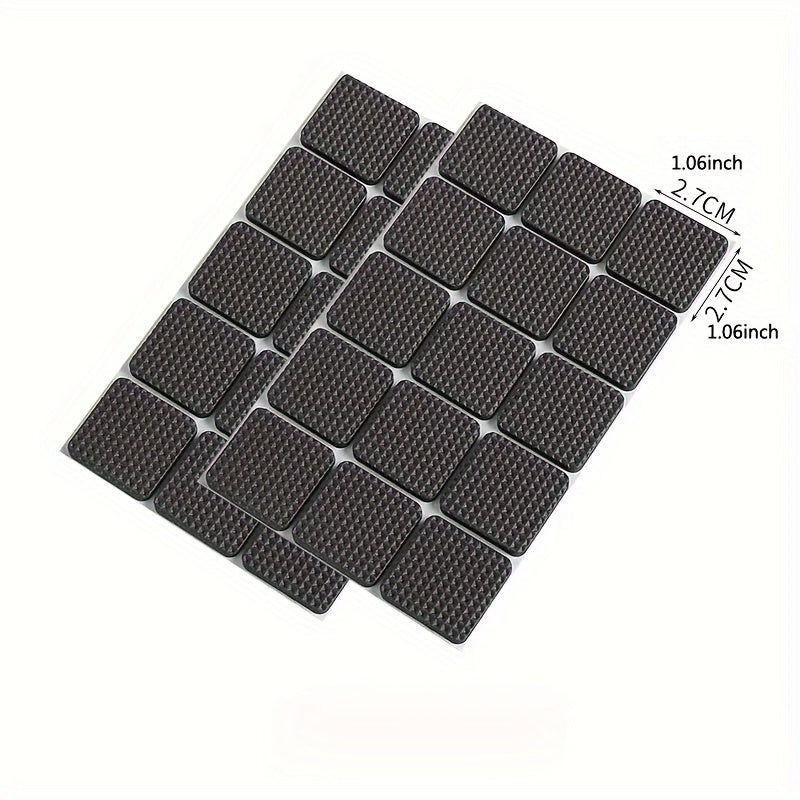Rubber Furniture Pads Self-Adhesive Non-Slip Floor Protectors for Home