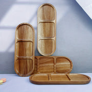 Yog'och xizmat qilish taxtasi 28.96cm nonushta, atıştırmalıklar, tort, apetitlar, souslar, mevalar uchun