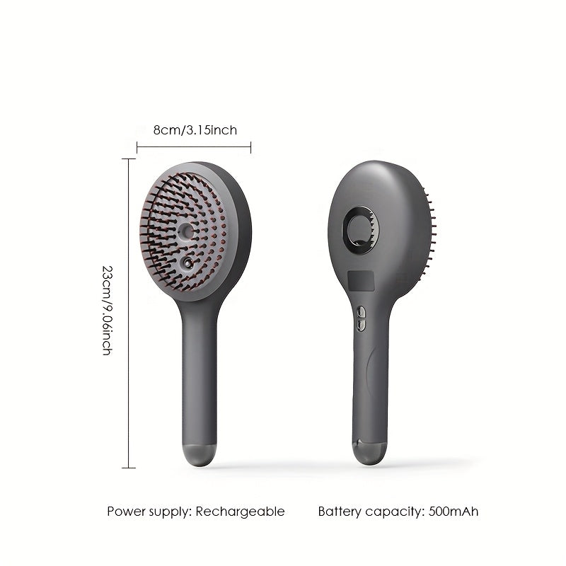 Scalp Massager with Vibrating Spray Head Comb for Home and Travel