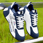 Men's All-Season Non-Slip Lace-Up Running Shoes for Outdoor Workouts