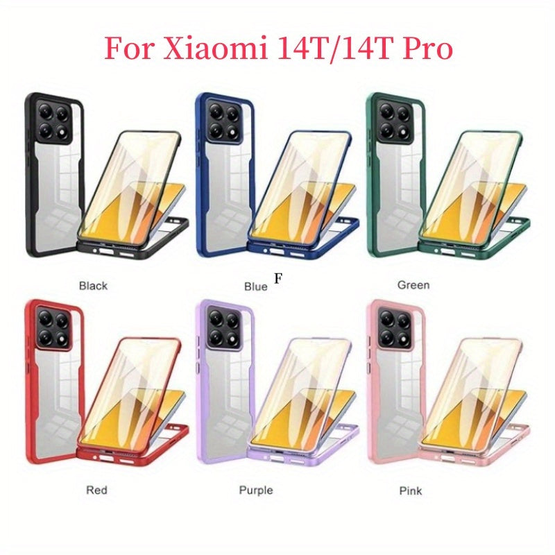 All-Inclusive TPU Phone Case for Xiaomi 14T/14T Pro with Screen Protector and Anti-Fall Protection